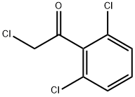 2-chloro-1-(2,6-dichlorophenyl)ethanone Struktur