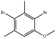 2,4-DIBROMO-1-METHOXY-3,5-DIMETHYLBENZENE Struktur