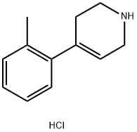 4-(o-tolyl)-1,2,3,6-tetrahydropyridine hydrochloride Struktur