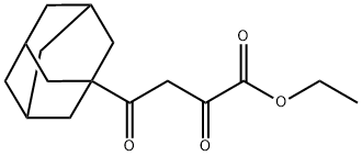 ethyl 4-(adamantan-1-yl)-2,4-dioxobutanoate Struktur