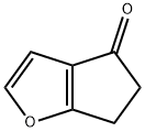 5,6-dihydro-4H-cyclopenta[b]furan-4-one Struktur