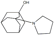 3-pyrrolidin-1-yladamantan-1-ol Struktur