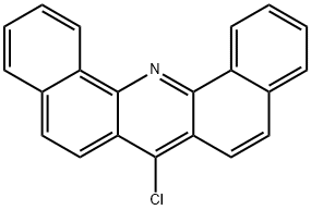 7-chlorodibenzo[c,h]acridine Struktur