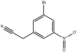 2-(3-BROMO-5-NITROPHENYL)ACETONITRILE Struktur