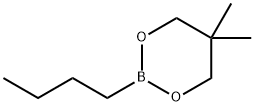 2-butyl-5,5-dimethyl-1,3,2-dioxaborinane Struktur