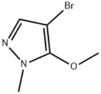 4-bromo-5-methoxy-1-methyl-1H-pyrazole Struktur