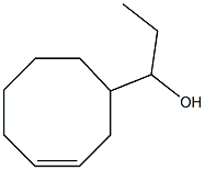 1-[(3Z)-cyclooct-3-en-1-yl]propan-1-ol Struktur