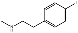 [2-(4-iodophenyl)ethyl](methyl)amine Struktur