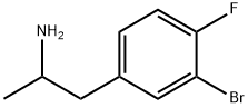 1-(3-bromo-4-fluorophenyl)propan-2-amine Struktur