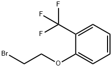 1-(2-bromoethoxy)-2-(trifluoromethyl)benzene Struktur