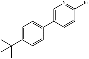 2-Bromo-5-(4-tert-butylphenyl)pyridine Struktur