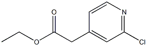 ethyl 2-(2-chloropyridin-4-yl)acetate Struktur