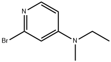 2-Bromo-4-(methylethylamino)pyridine Struktur