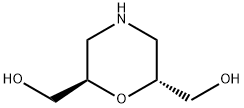 2,6-Morpholinedimethanol, (2R,6R)- Struktur