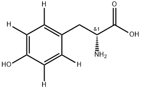 D-4-Hydroxyphenyl-d4-alanine	 Struktur