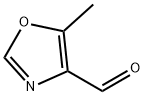 4-oxazolecarboxaldehyde, 5-methyl- Struktur