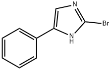 2-bromo-4-phenyl-1H-imidazole Struktur