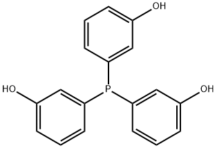 Tris-(3-hydroxy-phenyl)-phosphin Struktur