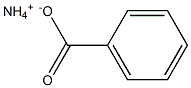 AMMONIUM BENZOATE Struktur