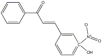 3Hydroxy-3-NitroChalcone Struktur