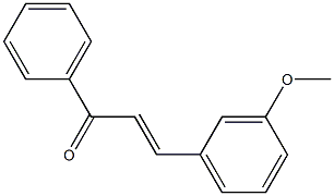 3MethoxyChalcone Struktur