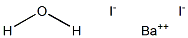 Barium iodide monohydrate Struktur