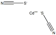 Cadmium thiocyanate Struktur