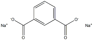 Disodium isophthalate Struktur