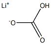 Lithium bicarbonate Struktur