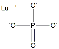 Lutetium(III) orthophosphate Struktur