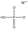 Nickel hydrogen phosphate Struktur