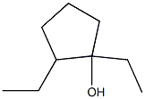 1,2-DIETHYLCYCLOGENTANOL Struktur