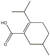 MENTHNE CARBOXYLIC ACID Struktur