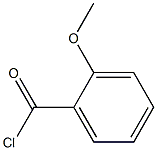 Methoxy benzoic acid chloride Struktur