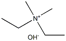 Dimethyldiethylammonium hydroxide Struktur