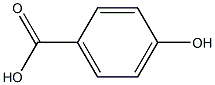 P-hydroxybenzoic acid Struktur