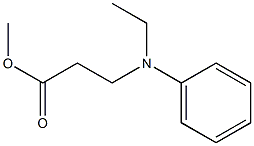 N-Ethyl-N-methoxycarbonylethylaniline Struktur