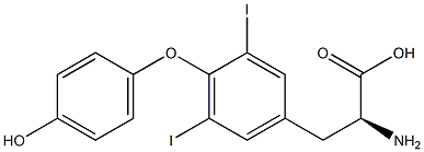 -L- 3,5-diiodo thyronine Struktur