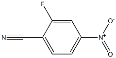 2-Fluoro-4-nitro-benzonitrile Struktur