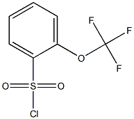 O-trifluoromethoxybenzenesulfonyl chloride Struktur