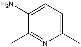 3-Amino-2,6-dimethylpyridine Struktur