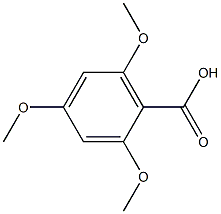 2,4,6-triMethoxy benzoic acid Struktur