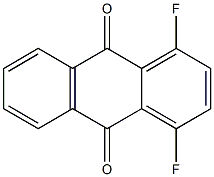 1,4-Difluoroanthracene-9,10-dione Struktur