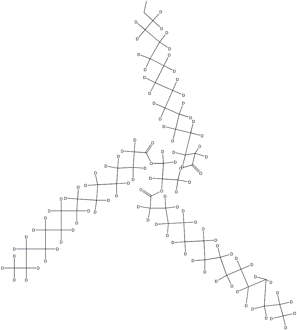 Tripalmitin-D93 Struktur