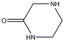 2-PIPERAZINE-ONE Struktur