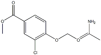 5-CHLORO-P-ACETYLAMIDE-O-METHOXYBENZOICACIDMETHYLESTER Struktur