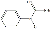 CHLOROPHENYLGUANIDINE Struktur