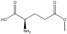 D-GLUTAMICACID5-METHYLESTER Struktur