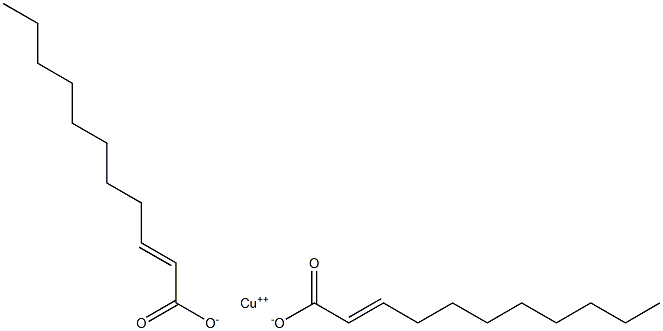 COPPERUNDECYLENATE,POWDER Struktur