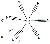 POTASSIUMFERROCYANIDE,10%(W/V)AQUEOUSSOLUTION Struktur